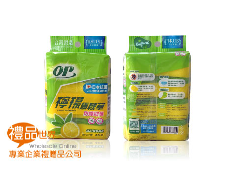 OP檸檬馬鞭草菜瓜布(4入)